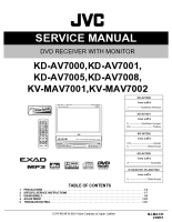 JVC KVMAV-7001-Service-Manual